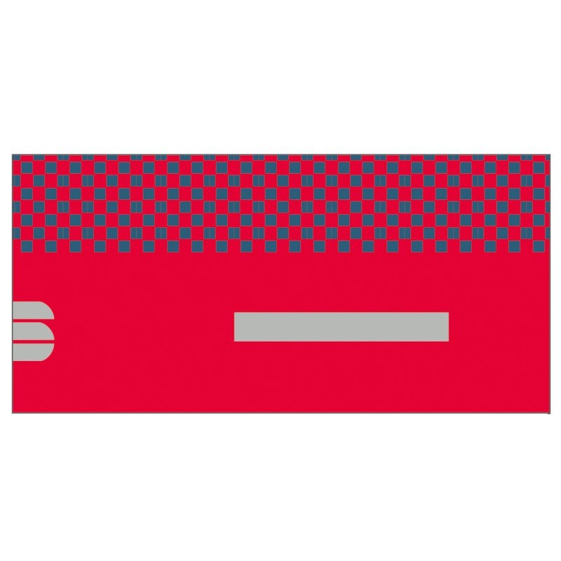Hodebånd Sportful Squadra Headband rød-blått hav Hodebånd Sportful Squadra Headband rød-blått hav